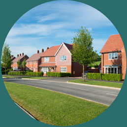 Street of houses